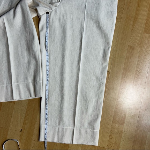 Akris Punto Chiara Crop Wide Leg Trouser Cashew 18 - Picture 13 of 16